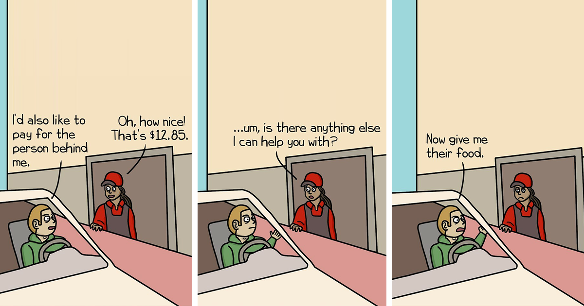 25 Funny New Comics From Brian Wonderful That Blend Dark Humor And Sharp Wit