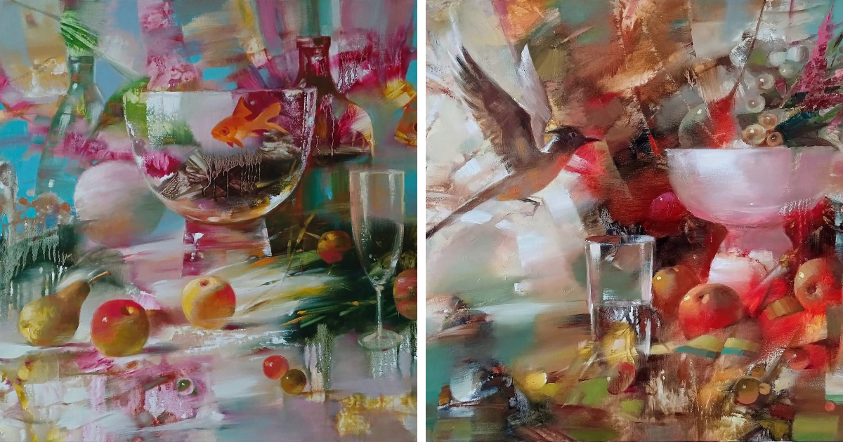 6 Fairytale-Like Oil Painting Renditions Of Still Lifes By Anatoliy Tarabanov