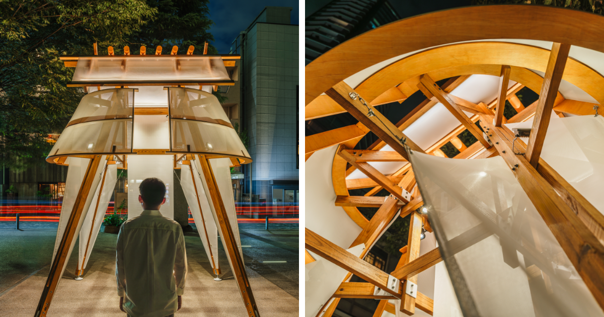 Feng’s 'Sailing Castle’ Construct Is A Poetic Reflection Of Roppongi, Tokyo
