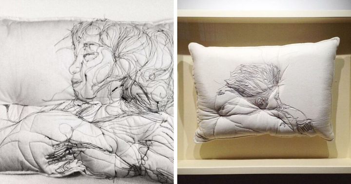 15 Beautiful Pillow Artworks By Maryam Ashkanian Inspired By The Quiet Moments Of Sleep