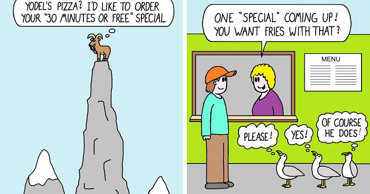 40 Wholesome Cartoons To Add A Little Joy To Your Day