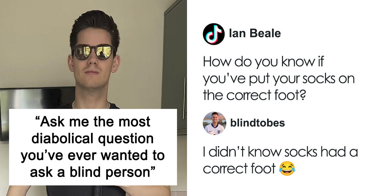 35 Diabolical Questions People Asked From A Blind Guy Willing To Be Interrogated