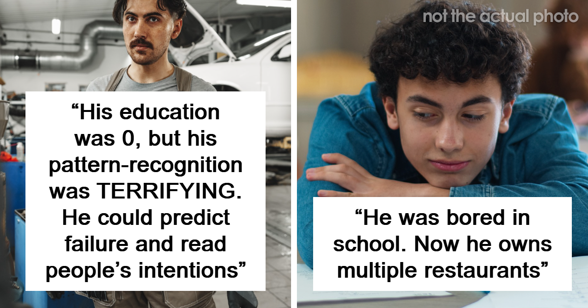 “No Degrees, Just Brilliance”: 40 People Who Redefined What Being Intelligent Really Means