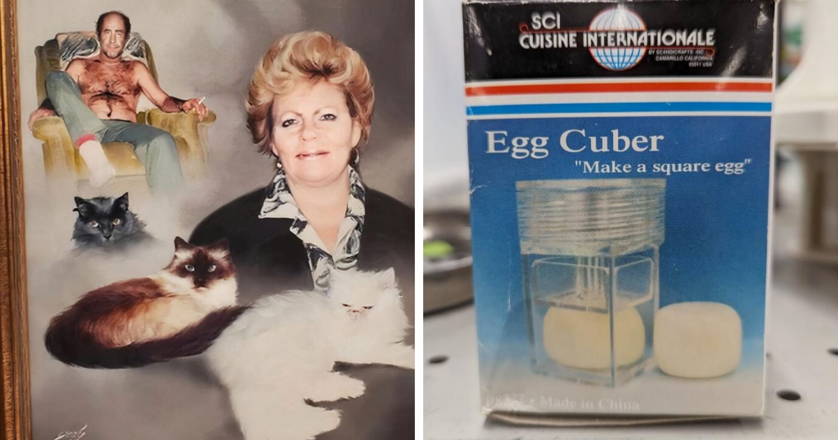 40 Times People Discovered Bizarre And Hilarious Finds At Thrift Stores