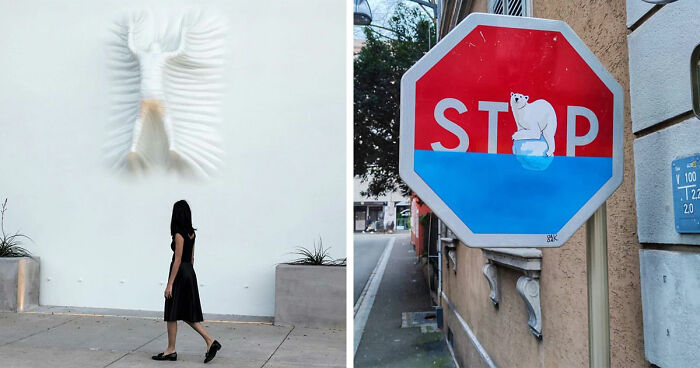 40 Mind-Blowing Street Art Creations That Stop You In Your Tracks