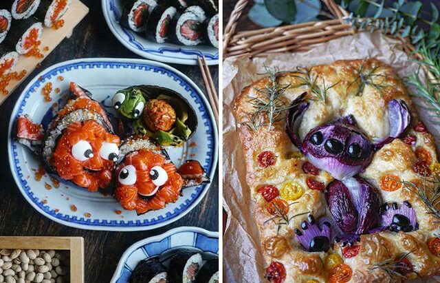 Tokyo-Based Mom Turns Ordinary School Lunches Into Extraordinary Food Art (20 Pics)