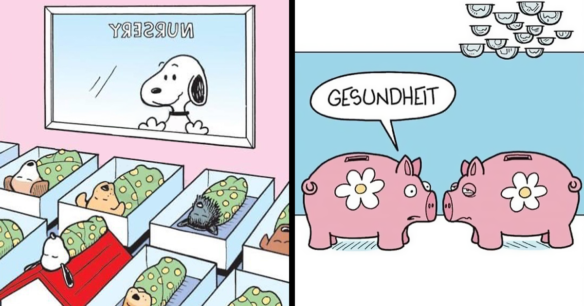 20 Times This Legendary Cartoonist Made People Smile With His Interesting Comics