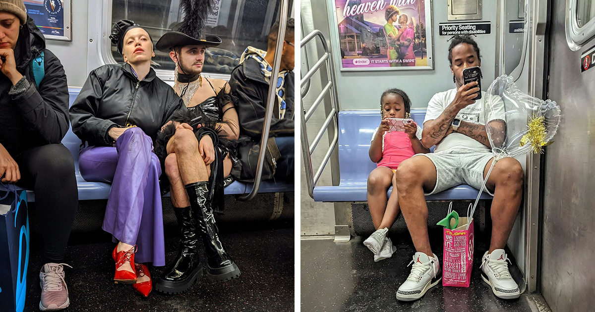 30 Unfiltered Shots Of Everyday Subway Riders, By Chris Maliwat