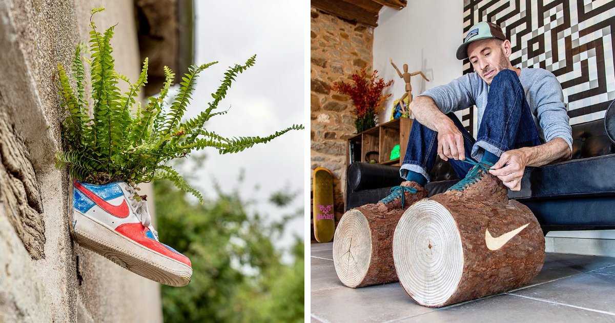 20 Sculptures And Installations Where Plants Meet Everyday Objects By Monsieur Plant