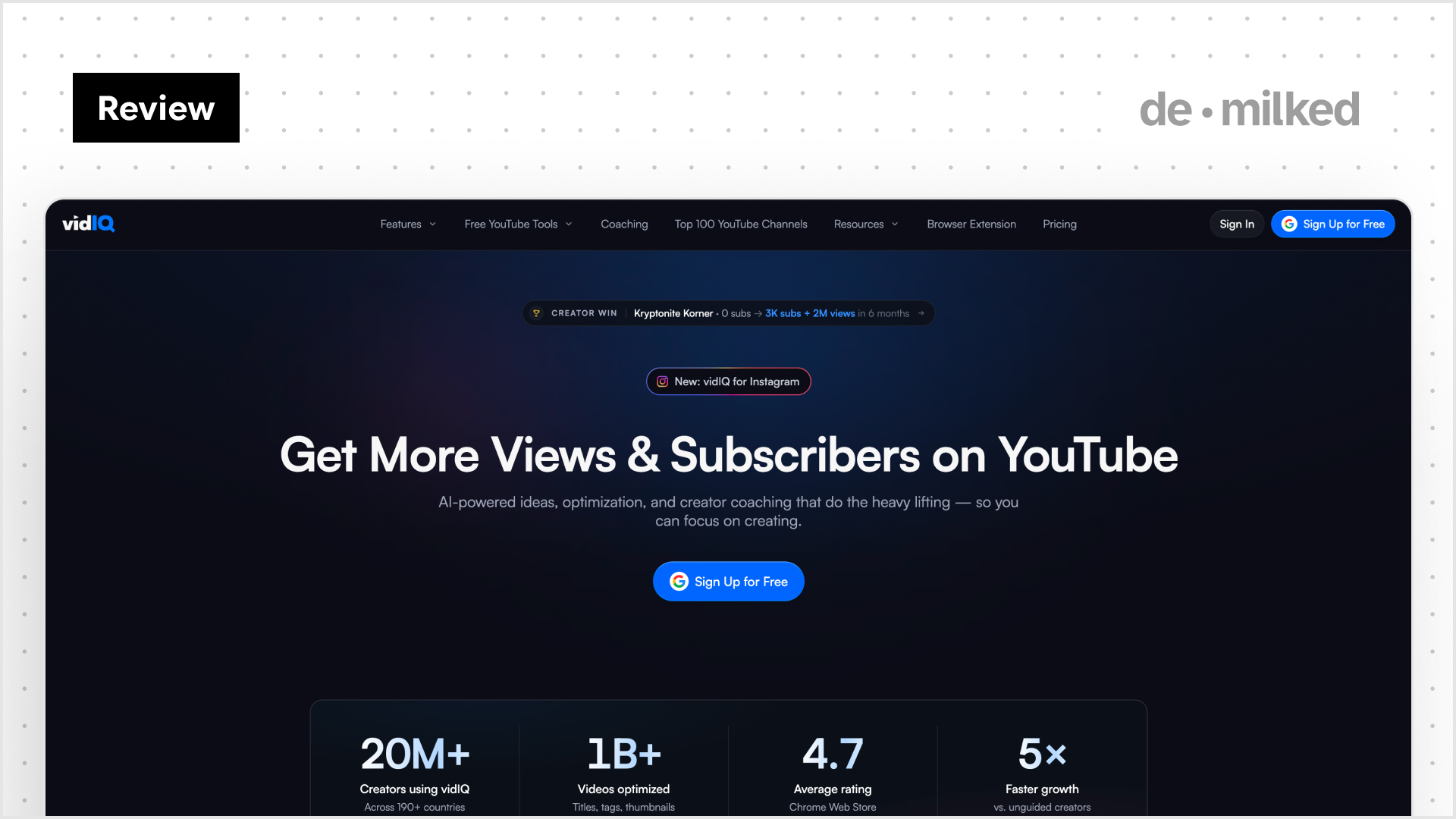 vidIQ review: We tested the YouTube growth tool so you don't have to
