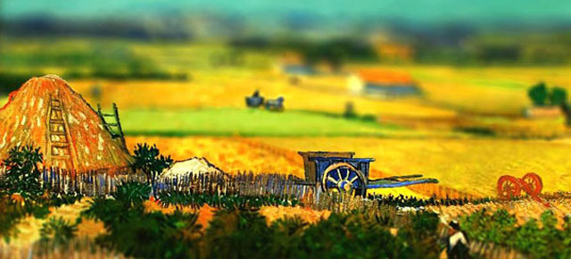 16 Tilt-Shifted Van Gogh's Paintings