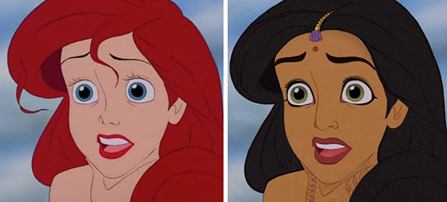 Artist Shows How Disney Princesses Would Look As Different Ethnicities 