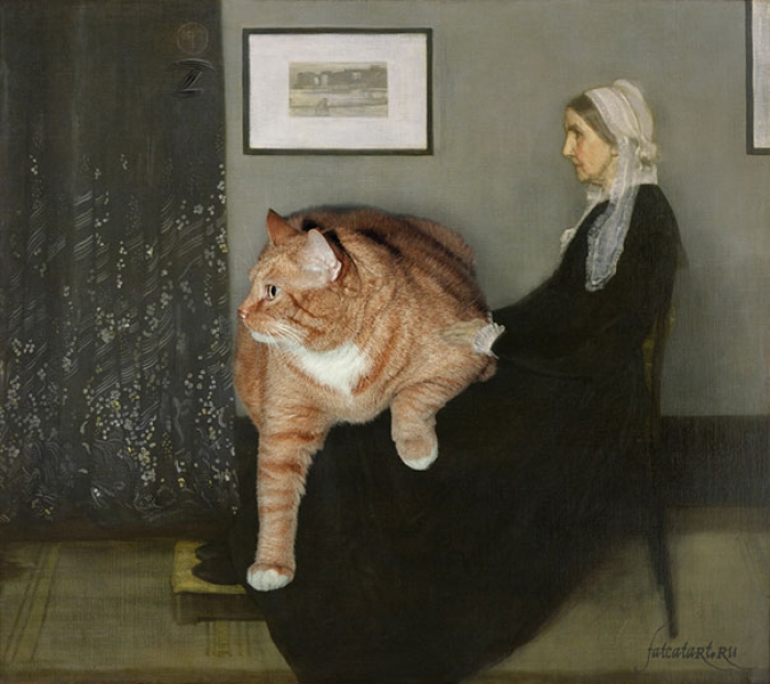 fat-cat-zarathustra-classical-paintings-svetlana-petrova-2