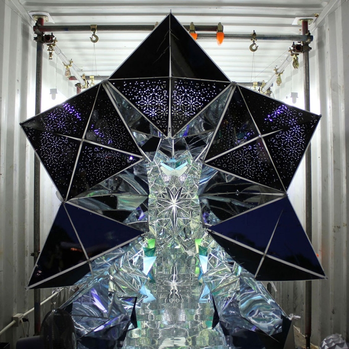 This Human-Sized Kaleidoscope Is Trippier Than A House Of Mirrors