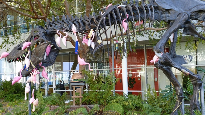 google-campus-dinosaur-stan-flamingos-4