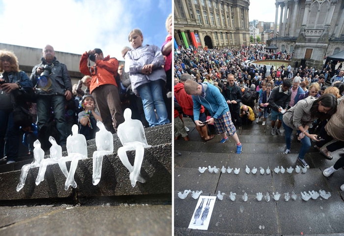 first-world-war-commemoration-ice-sculptures-birmingham-nele-azevedo-11