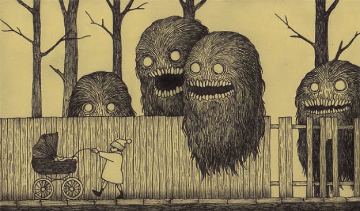 creepy-childhood-monsters-sticky-notes-don-kenn-3