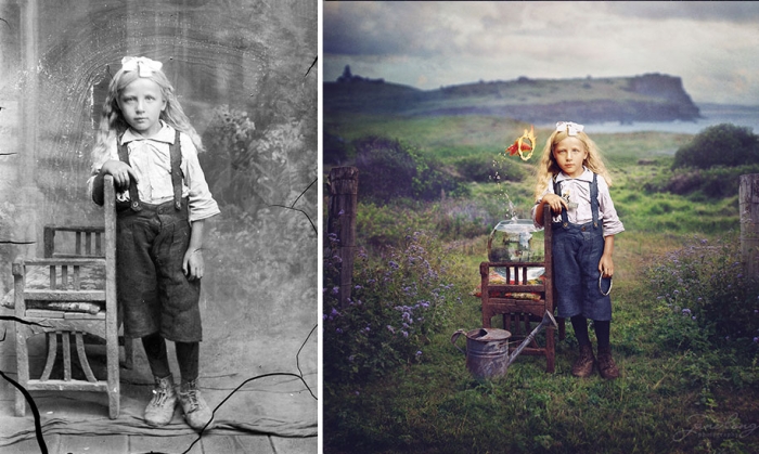 dancing-with-costica-recoloured-glass-plate-photos-jane-long-7