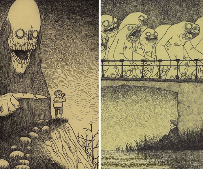 creepy-childhood-monsters-sticky-notes-don-kenn-8