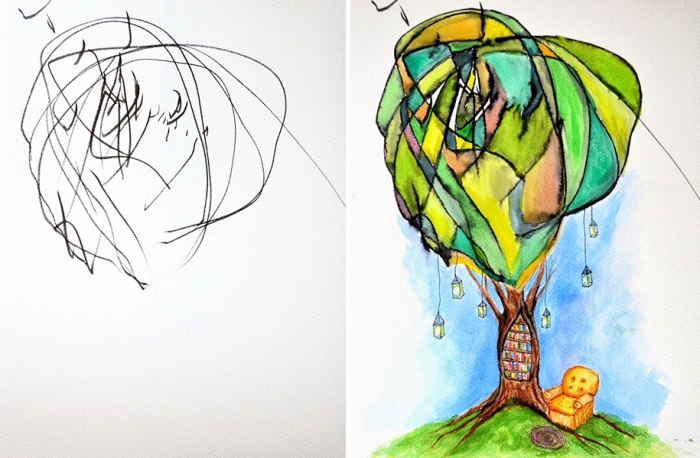 children-drawings-turned-paintings-ruth-oosterman-7