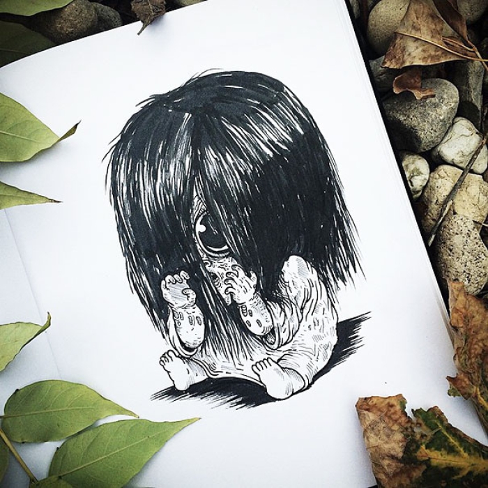 baby-terrors-iconic-horror-characters-illustrations-alex-solis-26