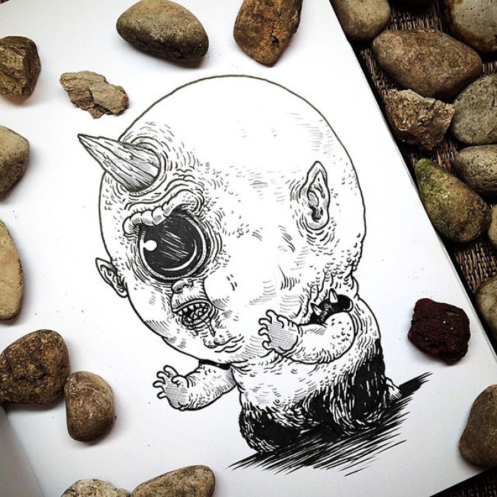 baby-terrors-iconic-horror-characters-illustrations-alex-solis-22