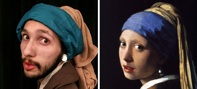 Bored Coworkers Recreate Classic Paintings Using Office Supplies