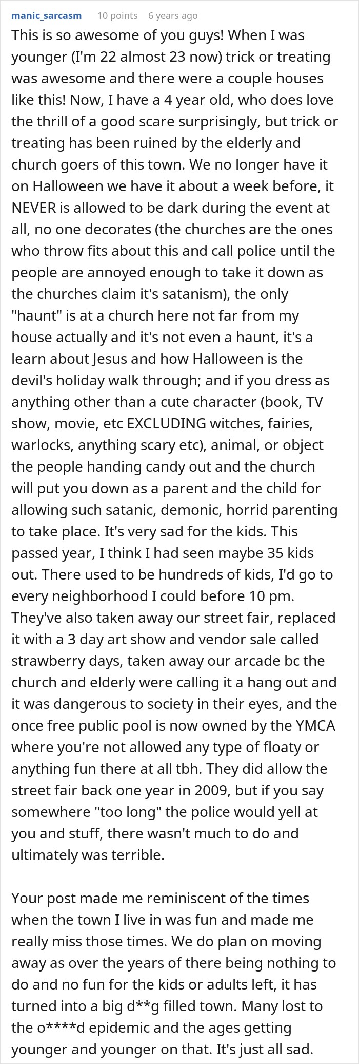 Entitled Mom Freaks Out Over "Satanic" Home, Infuriates Owners By Trying To Ruin Halloween