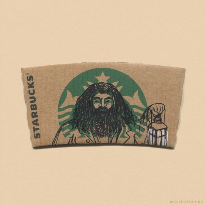 starbucks-cup-sleeve-art-pop-culture-characters-sleevebucks-2