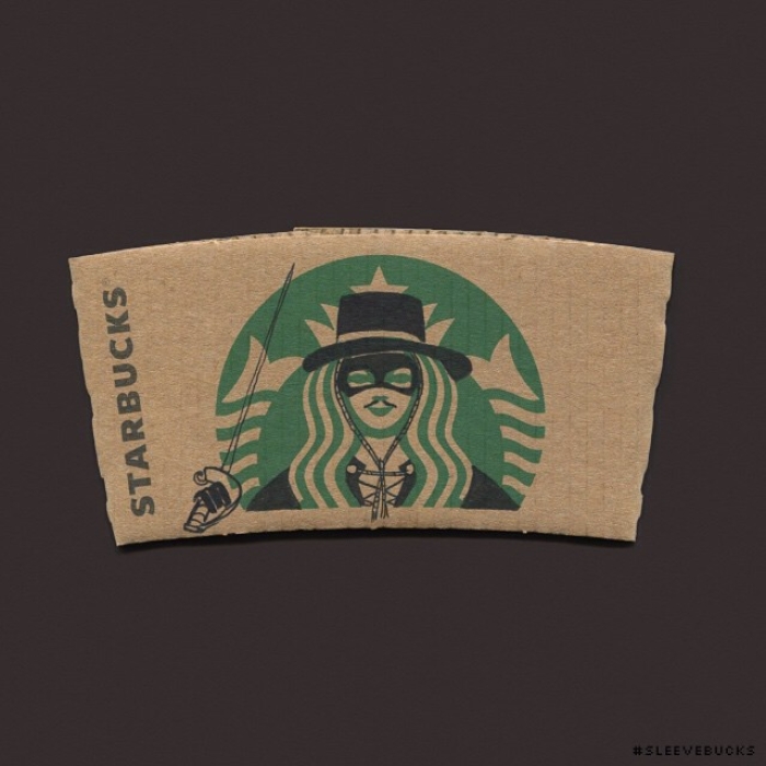 starbucks-cup-sleeve-art-pop-culture-characters-sleevebucks-3
