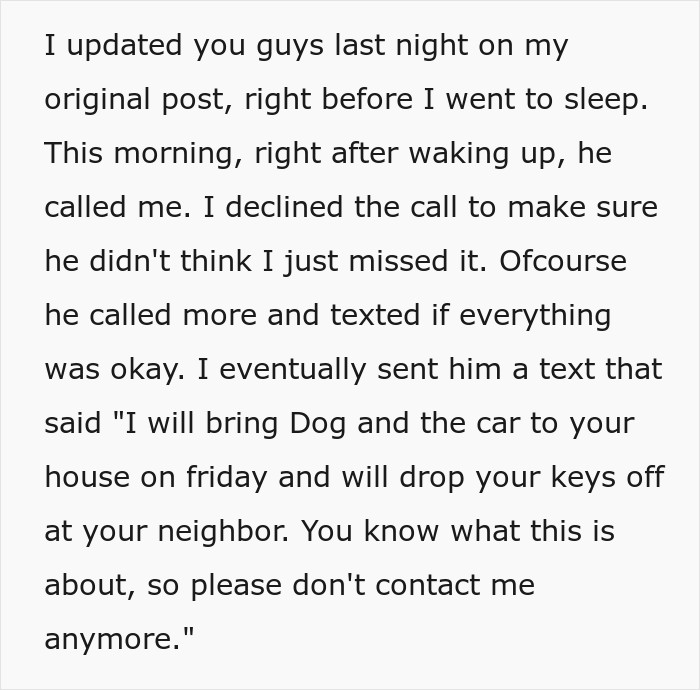A post update where a girlfriend confronts a guy lying about his flight to Italy via text.