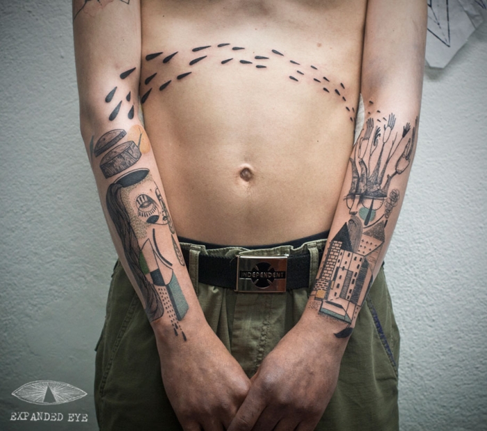 cubism-tattoos-expanded-eye-8