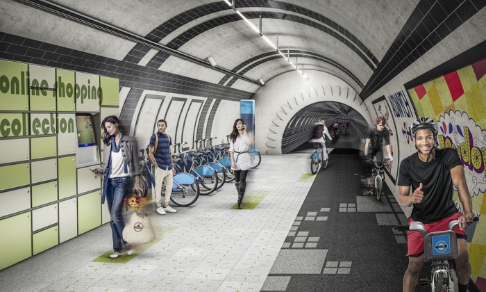 bicycle-pedestrian-tunnels-underline-gensler-london-5
