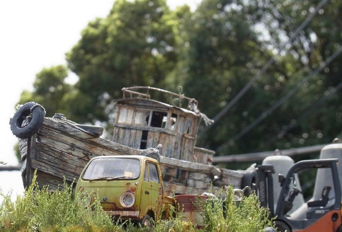 amazing-miniature-diorama-tanks-mecha-satoshi-araki-8