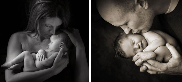 Tragic Photographs of Parents Giving Their Last Goodbye to their Lost Babies