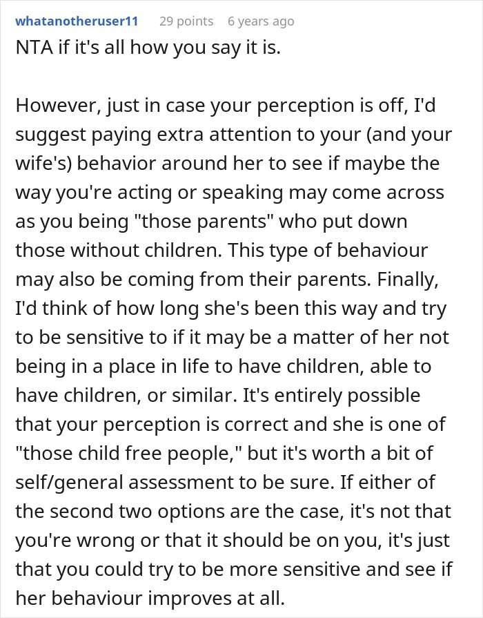 Childfree Woman Keeps Bragging About All Her Free Time, Guy Notices That Something Is Off Childfree Woman Keeps Bragging About All Her Free Time, Guy Notices That Something Is Off