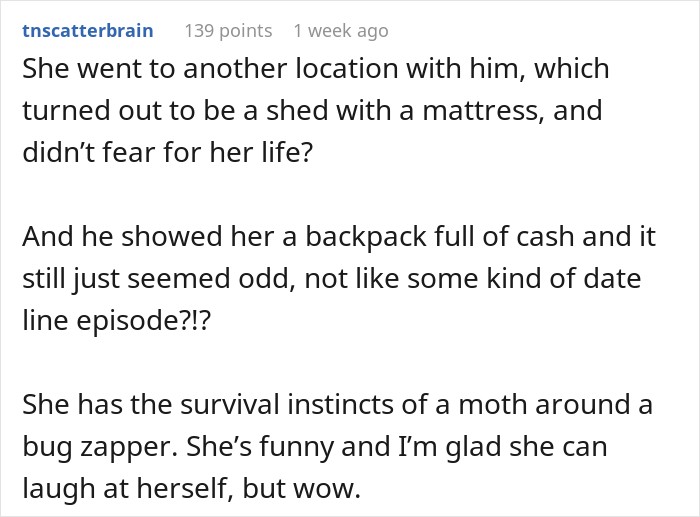 Mysterious Date Shows Off His Cash, Asks Her Not To Tell Anyone, Then Vanishes From The Dating App