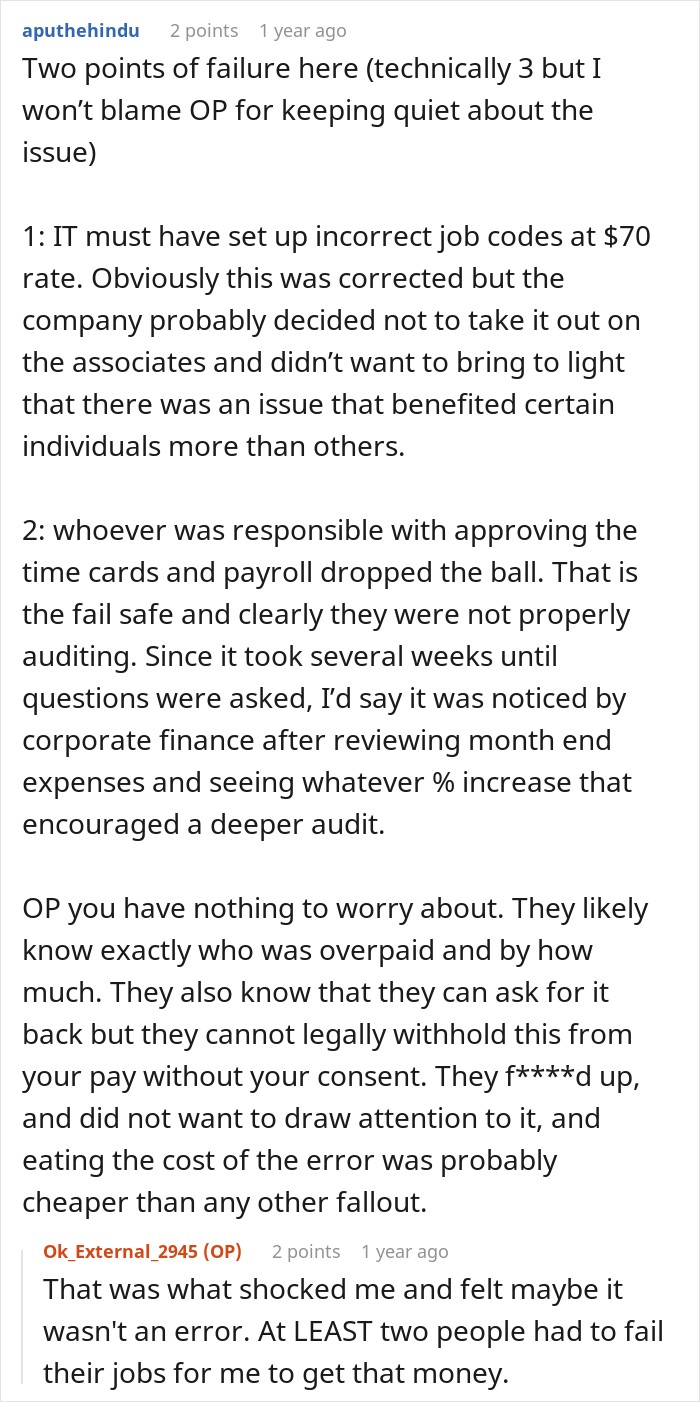 Worker Notices Paychecks Growing, Stays Quiet As System Error Boosts Hours Worker Notices Paychecks Growing, Stays Quiet As System Error Boosts Hours