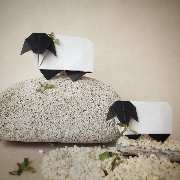 creative-origami-animal-scenes-wenlise-fold-wenche-lise-fossland-40