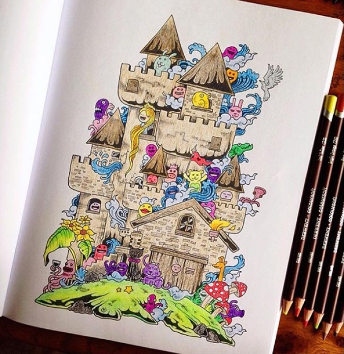 funny-adult-coloring-book-doodle-invasion-kerby-rosanes-22