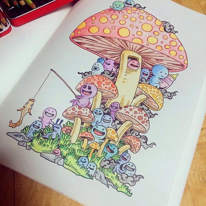 funny-adult-coloring-book-doodle-invasion-kerby-rosanes-13