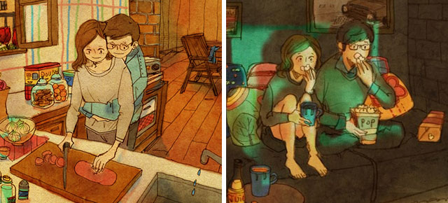 Heartwarming Illustrations Show That Love Is In The Small Things