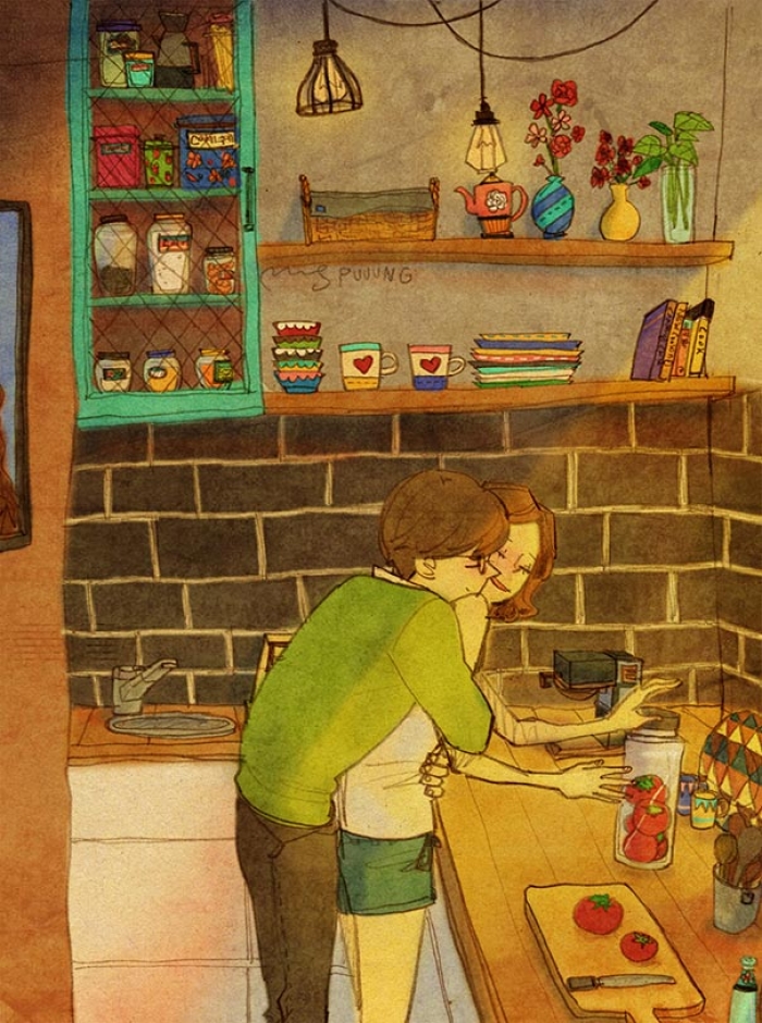 heartwarming-illustatrations-art-sweet-love-couple-puung-23