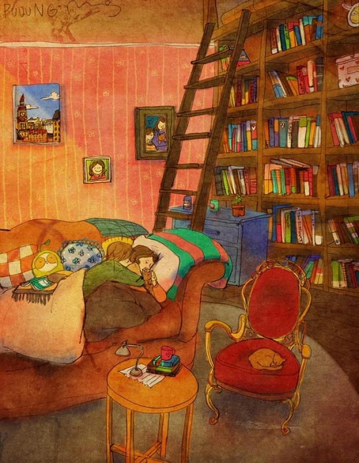 heartwarming-illustatrations-art-sweet-love-couple-puung-15