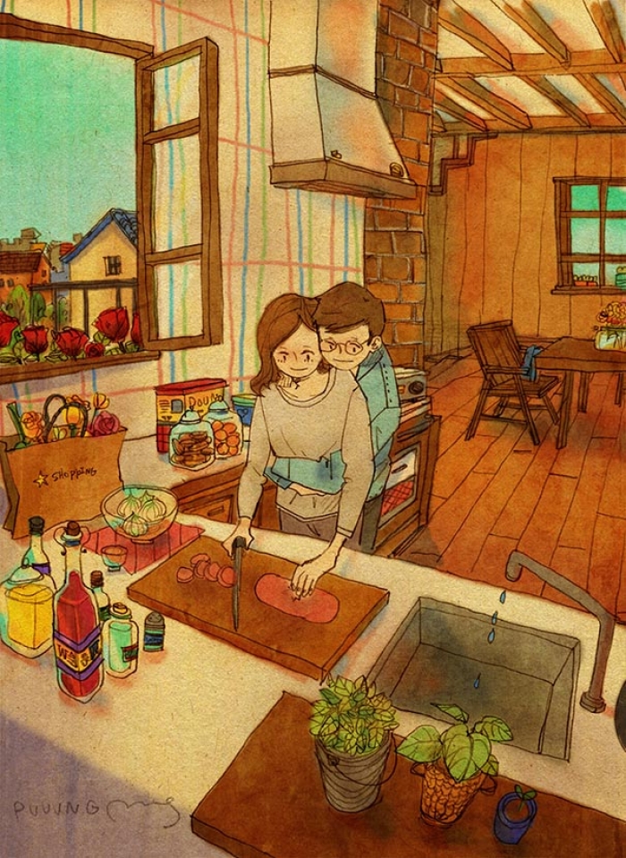 heartwarming-illustatrations-art-sweet-love-couple-puuung-32