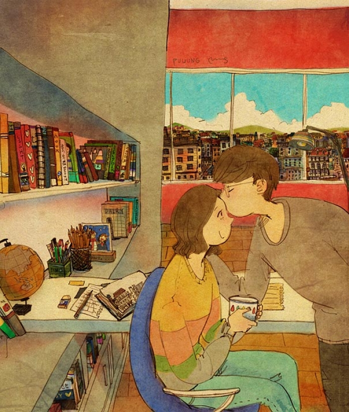 heartwarming-illustrations-art-sweet-love-couple-puuung-17