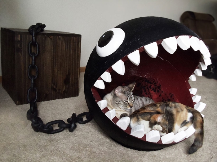 super-mario-bros-furniture-chain-chomp-cat-bed-catastrophicreations-4