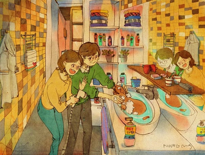 heartwarming-illustrations-art-sweet-love-couple-puuung-21