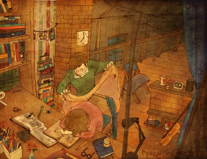 heartwarming-illustrations-art-sweet-love-couple-puuung-39