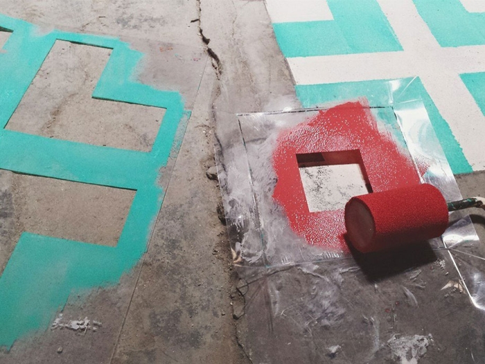 graffiti-spray-paint-tile-pattern-floor-installations-javier-de-riba-4
